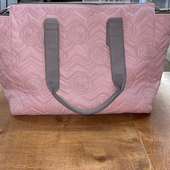 Betsey Johnson Rose Stitch Baby Diaper Bag - Picture 3 of 11